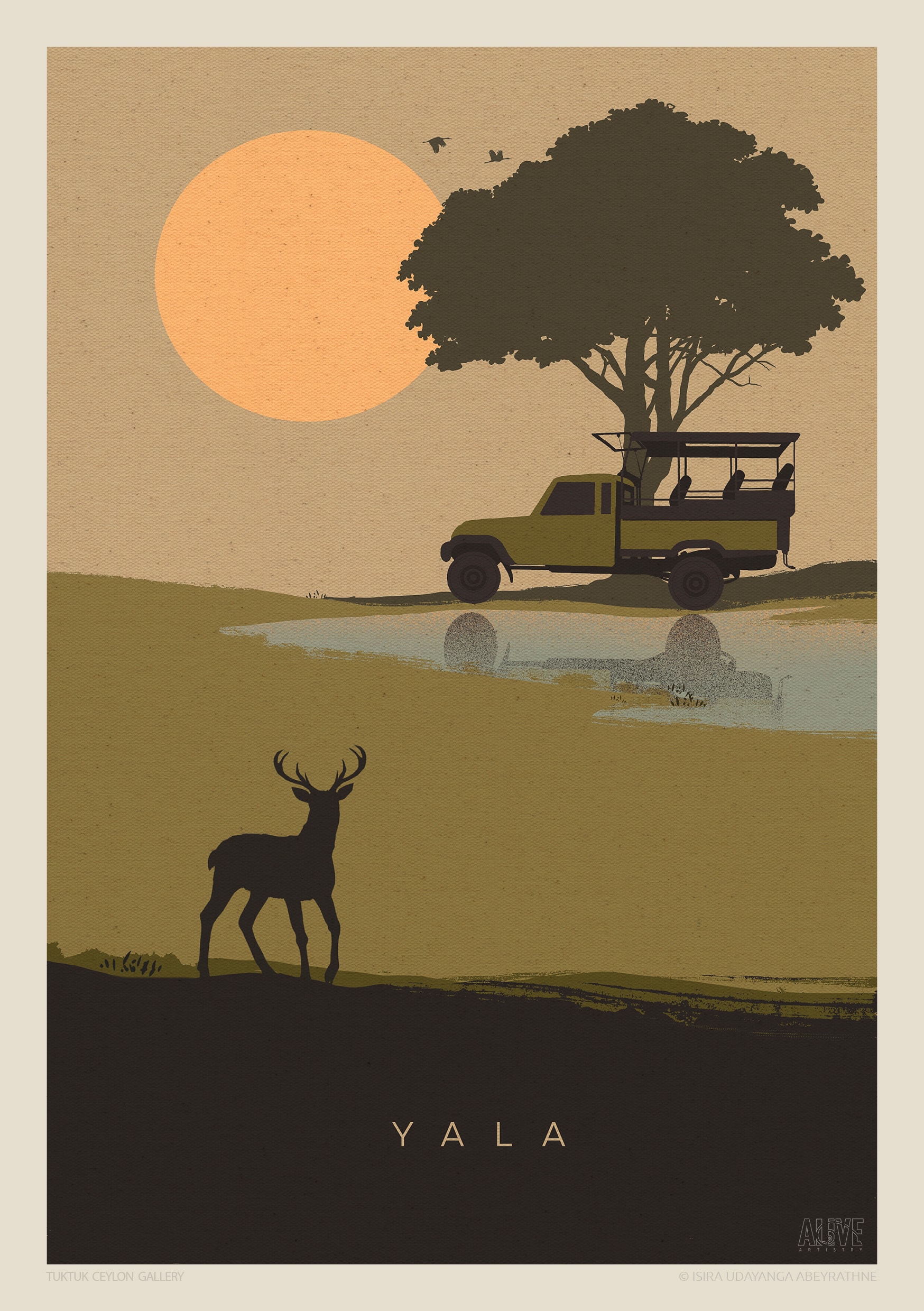 Alive Artistry A5 poster artwork