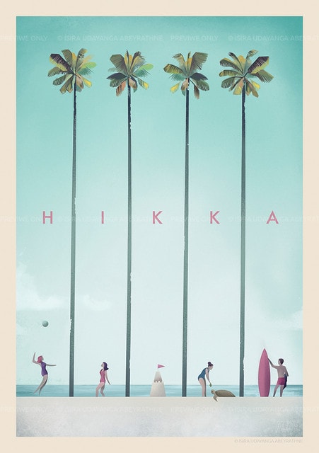 Hikkaduwa poster artwork